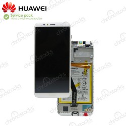 Ecran complet original Huawei Y6 2018 Blanc