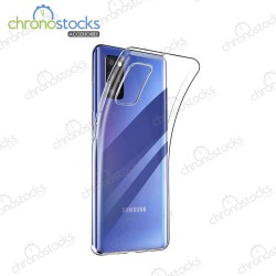 Coque arrière silicone transparente Samsung Galaxy A41