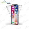 Coque silicone 360 transparente iPhone X / XS