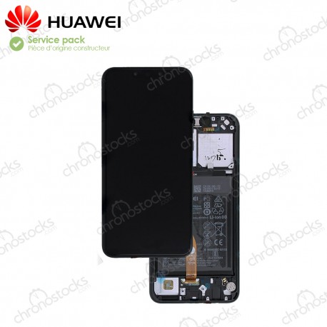 Ecran complet original Huawei Psmart Plus noir
