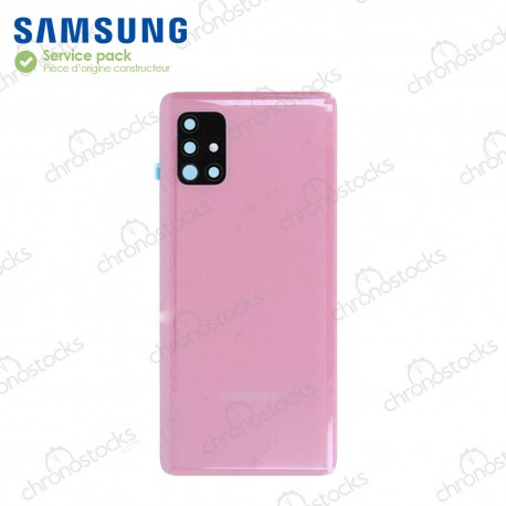 Vitre Arrière Samsung Galaxy A51 5G Rose (A516B)