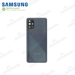 Vitre Arrière Samsung Galaxy A71 Noir (A715f)