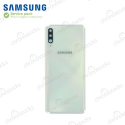 Vitre Arrière Samsung Galaxy a70 Blanc (A705f)