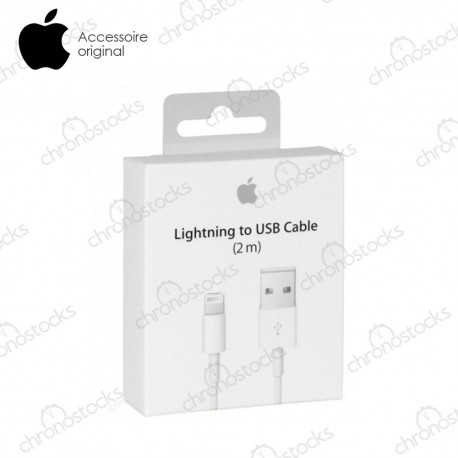 Câble original Apple USB lightning (2m)