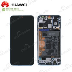 Ecran complet original Huawei P30 Lite XL/New Edition bleu
