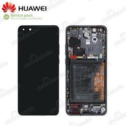 Ecran complet original Huawei P40 Pro ELS-N04 noir