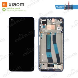 Ecran Original LCD vitre tactile Xiaomi Mi 11 Lite 4G Bleu