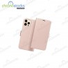 Coque rabattable iPhone 13 Mini rose