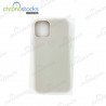 Coque arrière gomme iPhone 11 Pro gris