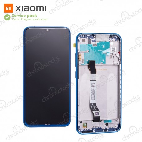 Ecran original Xiaomi Redmi Note 8 bleu