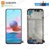 Ecran complet original Xiaomi Redmi Note 10S NFC noir