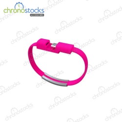 Bracelet de Charge 25 cm Lightning rose