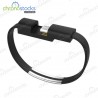 Bracelet de charge 25 cm Lightning noir