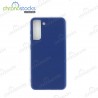 Coque arrière gomme bleu Samsung Galaxy S21