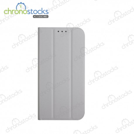 Coque rabattable grise Samsung Galaxy S22