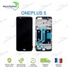 Ecran LCD Châssis Vitre Tactile OnePlus 5 Noir
