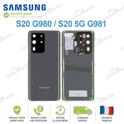 Vitre Arrière Samsung Galaxy A71 Argent (A715f)