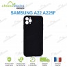 Coque arriere Gomme Samsung A22 4G Noir