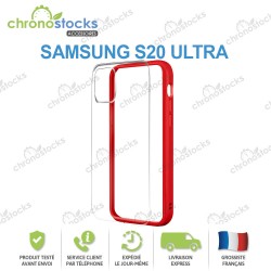 Coque arrière Bumper Samsung Galaxy S20 Ultra Rouge