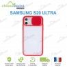 Coque arriere Samsung Galaxy S20 Ultra Rouge