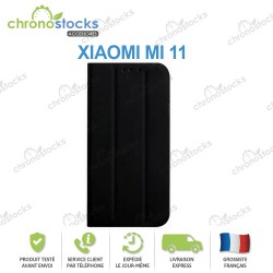 Coque rabattable Xiaomi Mi 11 Noir