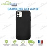 Coque arriere Gomme Samsung A41 Noir