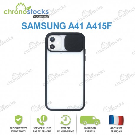 Coque arriere Samsung Galaxy A41 Noir