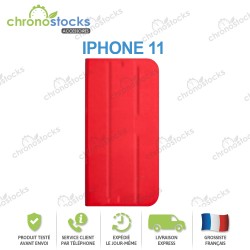 Coque rabattable iPhone 11 Rouge
