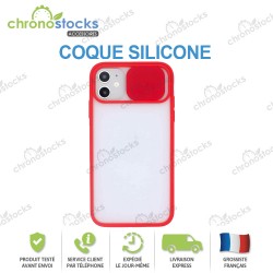 Coque arriere iPhone X / XS Rouge