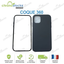 Coque silicone 360 Noir iPhone 11 Pro Max