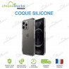 Coque silicone arrière transparente iPhone 13 Pro