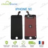 Ecran LCD vitre tactile iPhone 5c noir