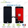 Ecran LCD vitre tactile iPhone 8 Plus noir