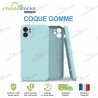 Coque arriere Gomme Samsung S22 Plus Bleu ciel