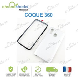 Coque silicone 360 Samsung Galaxy A70 Gris