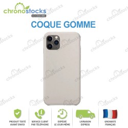 Coque arrière gomme rose Samsung Galaxy S21