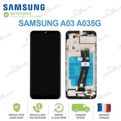 Ecran Complet Samsung galaxy A03S A037G Noir