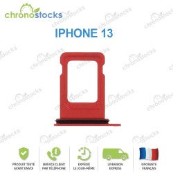 Tiroir Sim Rouge iPhone 13