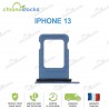 Tiroir Sim Bleu iPhone 13
