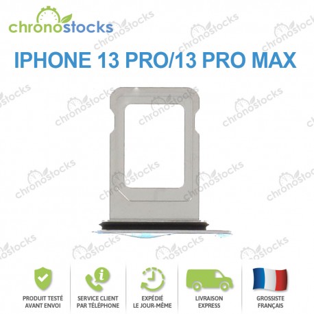 Tiroir Sim Argent iPhone 13 Pro/13 Pro Max