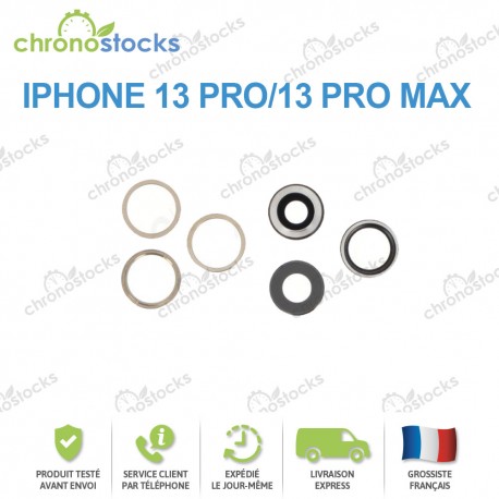 Lentilles Caméra Complète Or iPhone 13 Pro 13 Pro Max