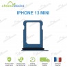Tiroir SIM Bleu iPhone 13 Mini