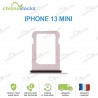 Tiroir SIM Rose iPhone 13 Mini