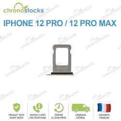 Tiroir SIM Argent iPhone 12 Pro / 12 Pro Max
