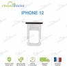 Tiroir Sim Blanc iPhone 12