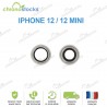 Lentille Caméra Arrière avec Contour iPhone 12 / 12 Mini (Vert)