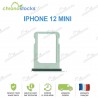 Tiroir SIM Vert iPhone 12 mini