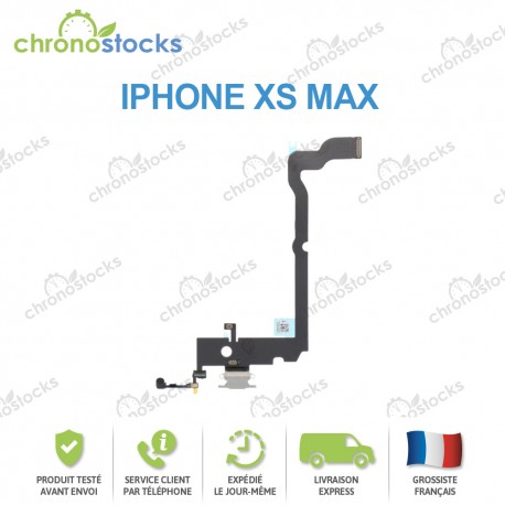Connecteur de Charge iPhone XS Max Blanc