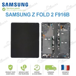 Ecran Complet Samsung Galaxy Z Fold 2 5G F916B Noir