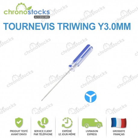 Tournevis Triwing Y3.0mm Long Nintendo Wii